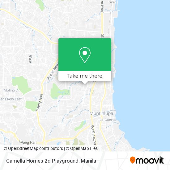 Camella Homes 2d Playground map