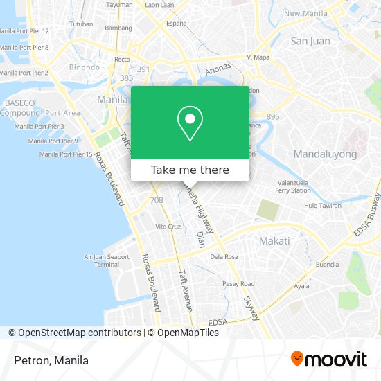 Petron map