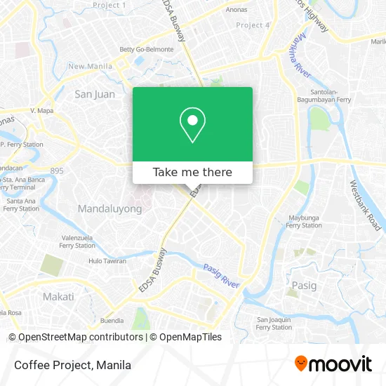 Coffee Project map