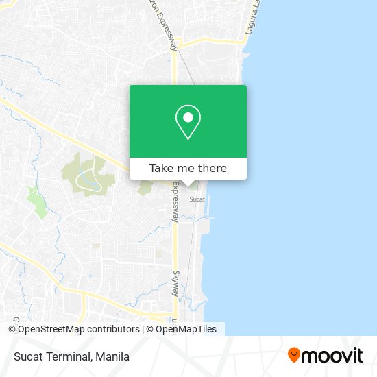 Sucat Terminal map