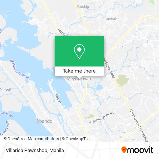 Villarica Pawnshop map