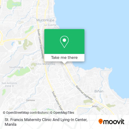 St. Francis Maternity Clinic And Lying-In Center map