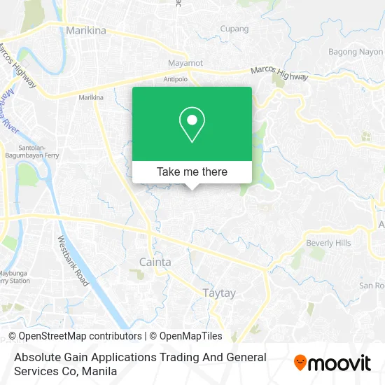 Absolute Gain Applications Trading And General Services Co map