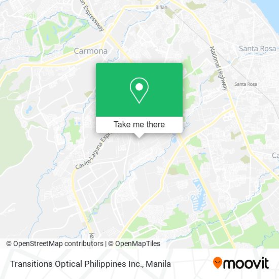 Transitions Optical Philippines Inc. map