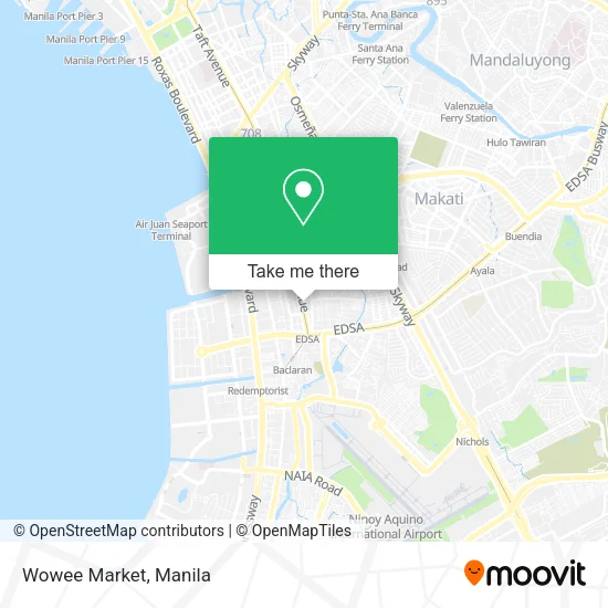 Wowee Market map
