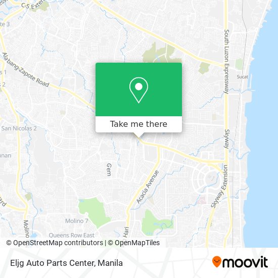 Eljg Auto Parts Center map