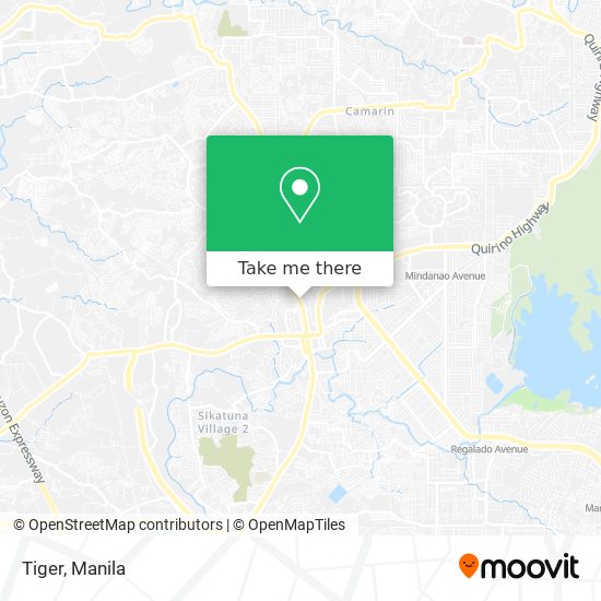 Tiger map