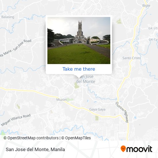 San Jose del Monte map