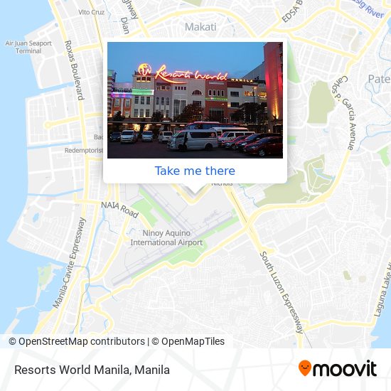 Resorts World Manila map