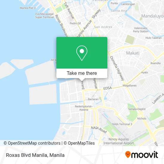 Roxas Blvd Manila map