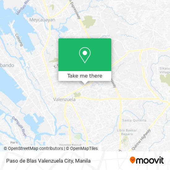 Paso de Blas Valenzuela City map