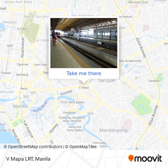 V Mapa LRT map