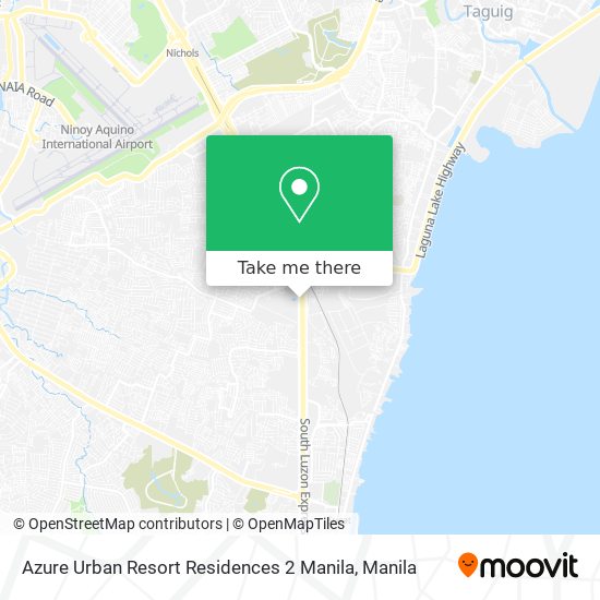 Azure Urban Resort Residences 2 Manila map
