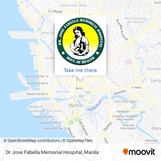 Dr Jose Fabella Memorial Hospital map