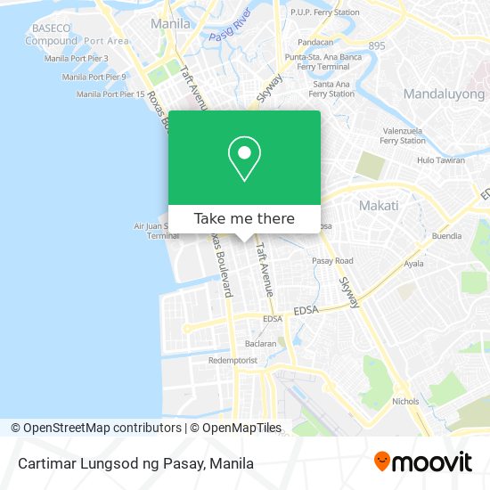 Cartimar Lungsod ng Pasay map