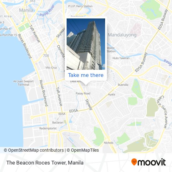 The Beacon Roces Tower map