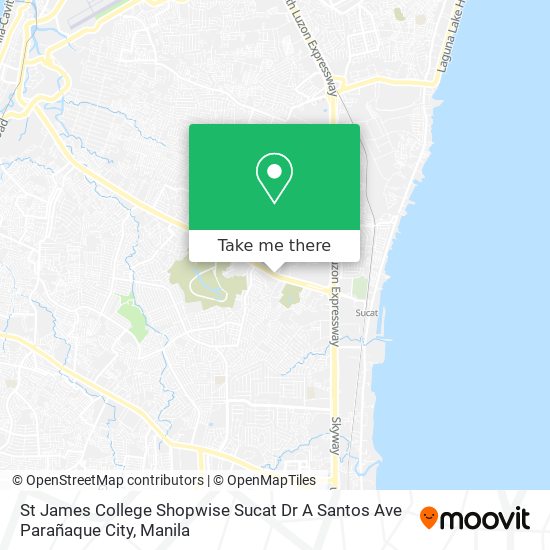 St James College Shopwise Sucat Dr A Santos Ave Parañaque City map