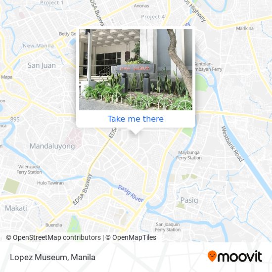 Lopez Museum map