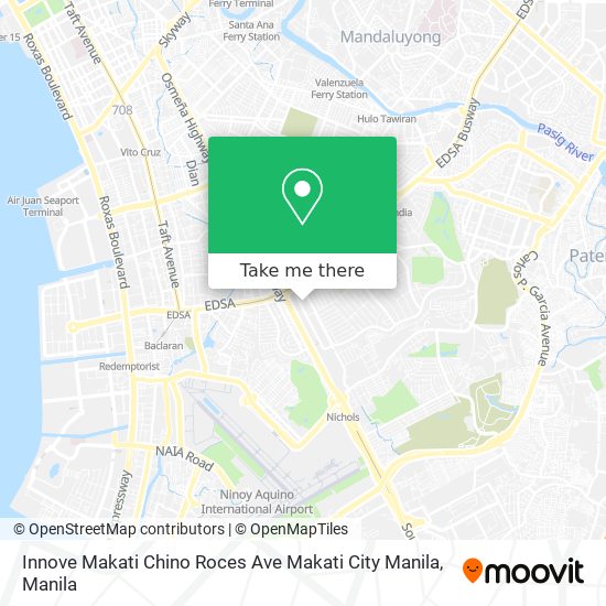 Innove Makati Chino Roces Ave Makati City Manila map