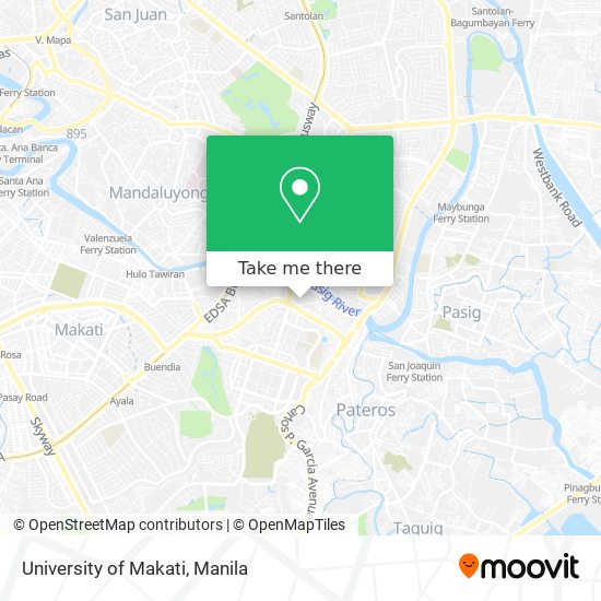 University of Makati map