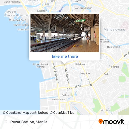 Gil Puyat Station map