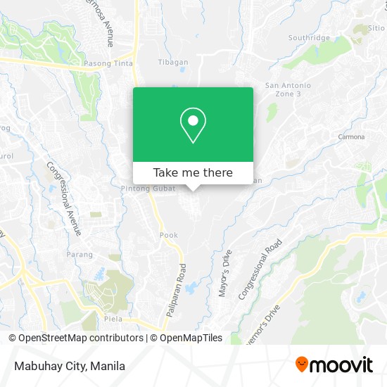 Mabuhay City map
