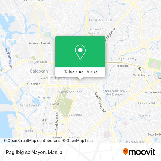 Pag ibig sa Nayon map