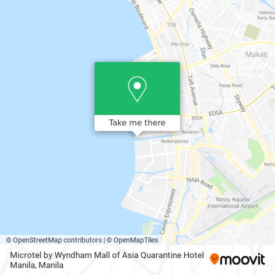 Microtel by Wyndham Mall of Asia Quarantine Hotel Manila map