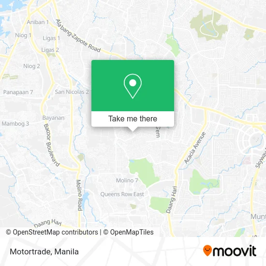 Motortrade map