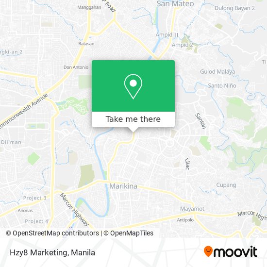 Hzy8 Marketing map