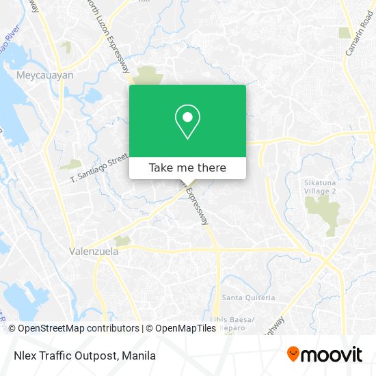 Nlex Traffic Outpost map