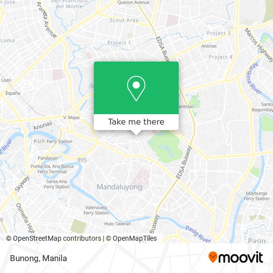 Bunong map