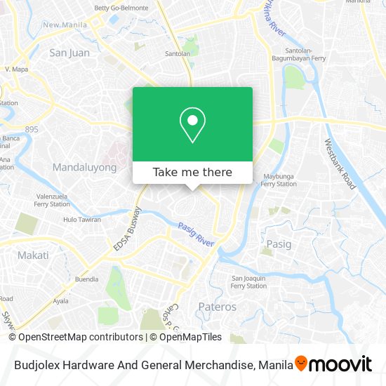 Budjolex Hardware And General Merchandise map