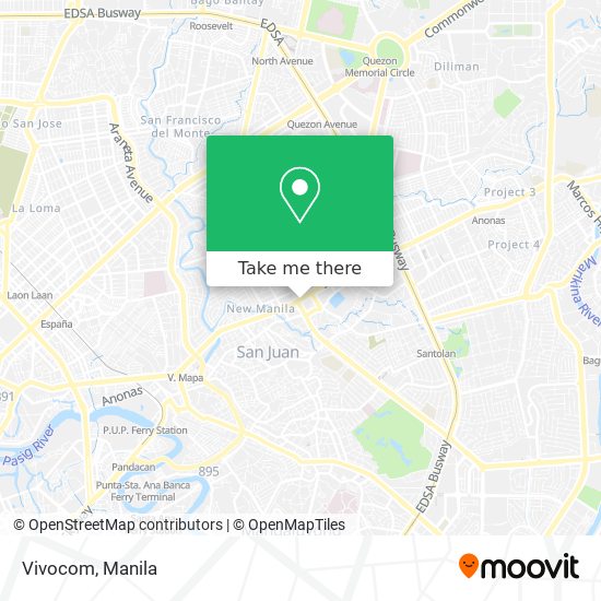 Vivocom map