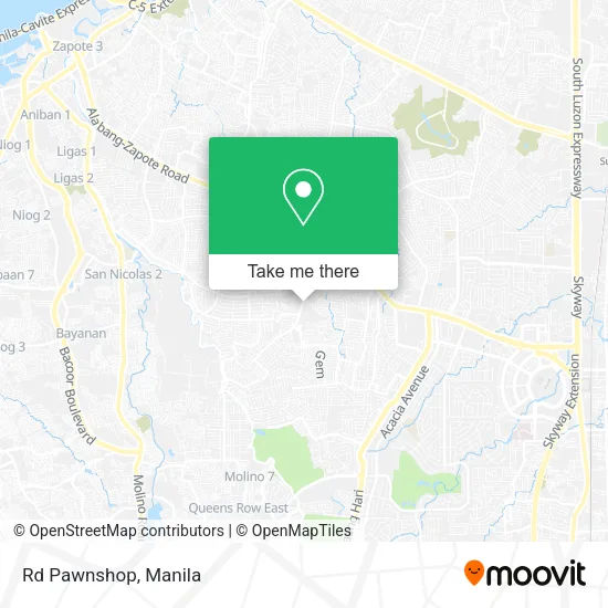 Rd Pawnshop map