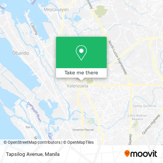 Tapsilog Avenue map