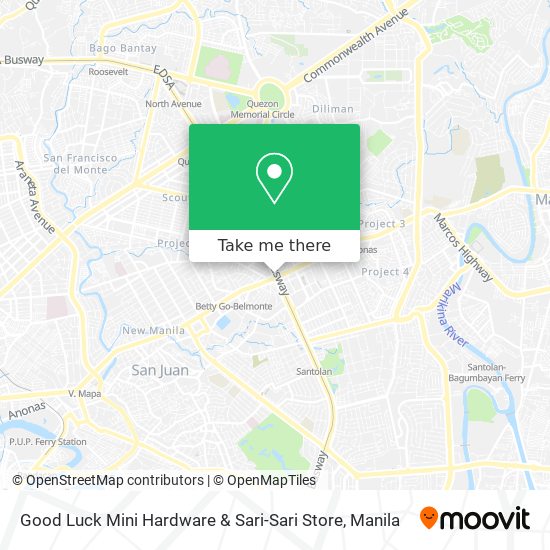 Good Luck Mini Hardware & Sari-Sari Store map