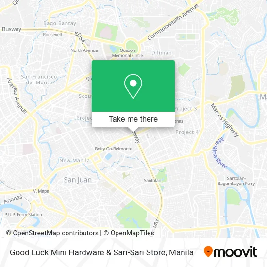 Good Luck Mini Hardware & Sari-Sari Store map