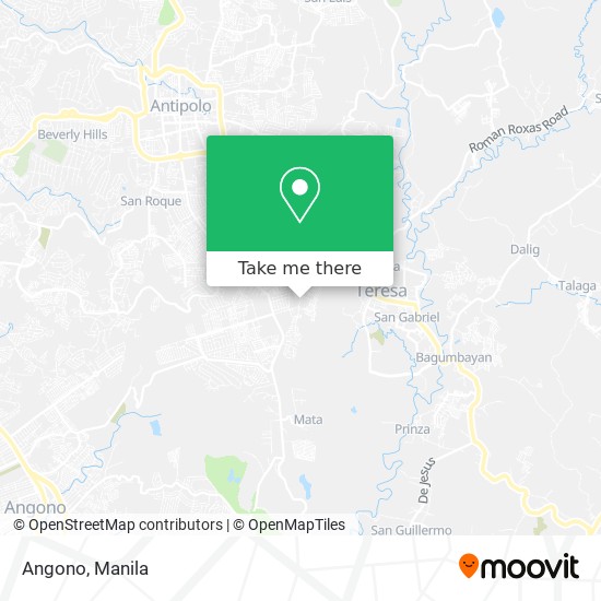 Angono map