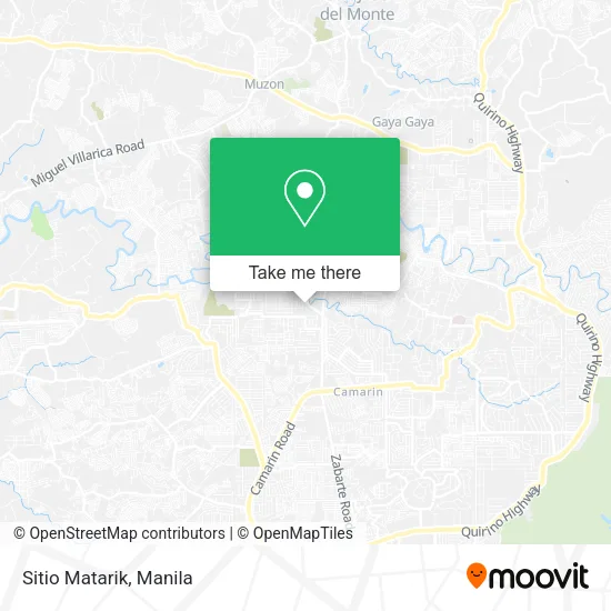 Sitio Matarik map