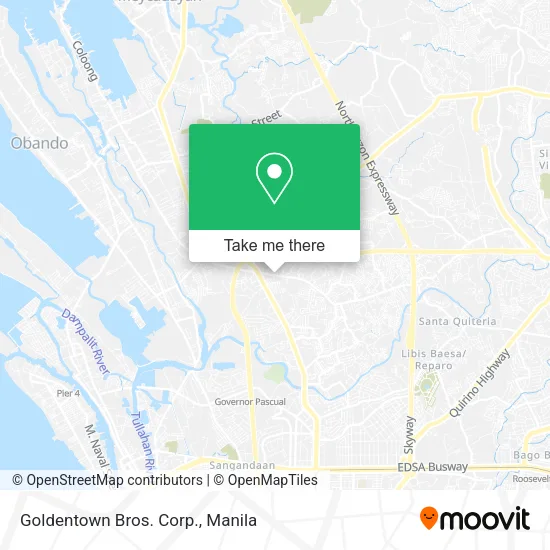 Goldentown Bros. Corp. map