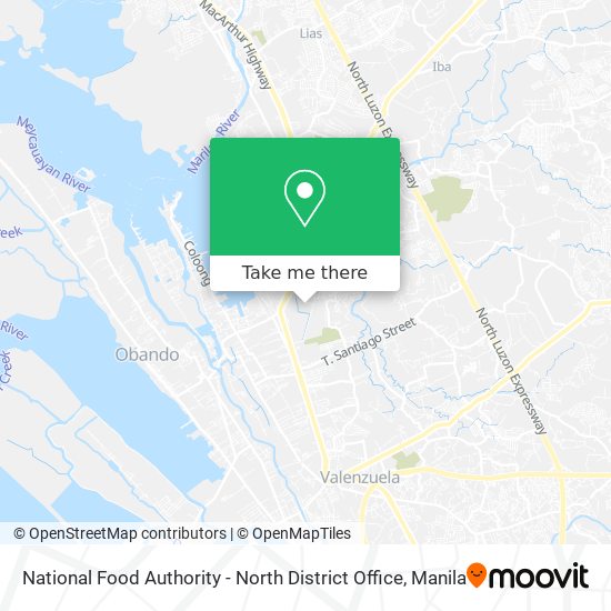 National Food Authority - North District Office map