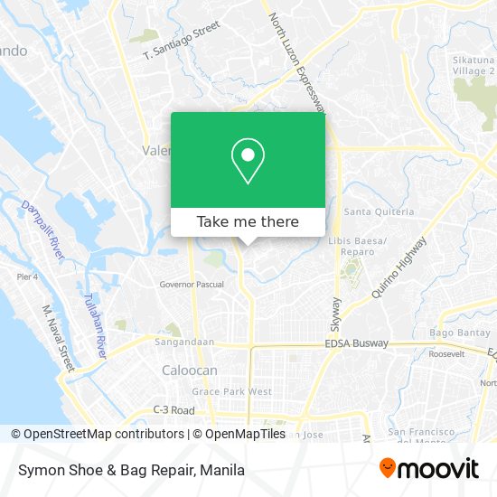 Symon Shoe & Bag Repair map