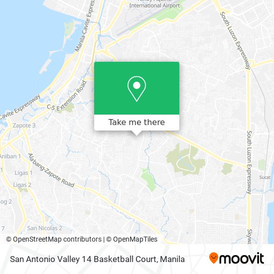 San Antonio Valley 14 Basketball Court map