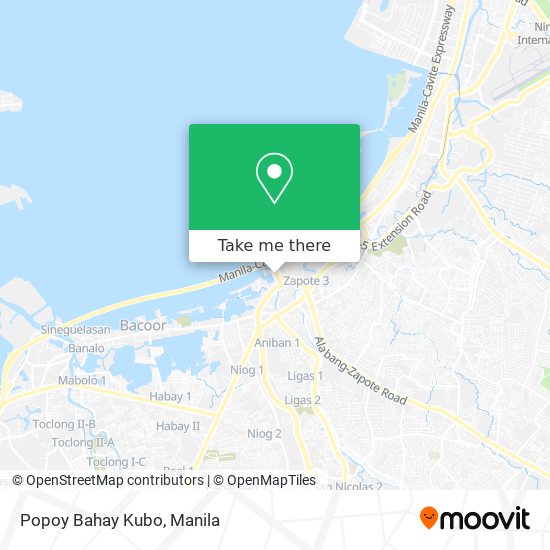 Popoy Bahay Kubo map