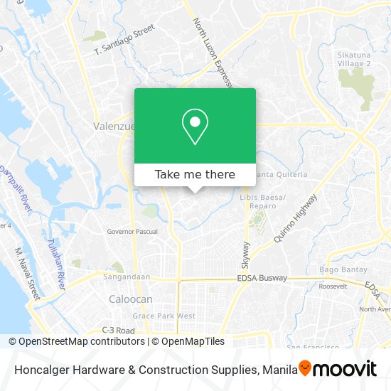 Honcalger Hardware & Construction Supplies map
