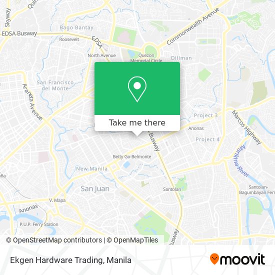 Ekgen Hardware Trading map