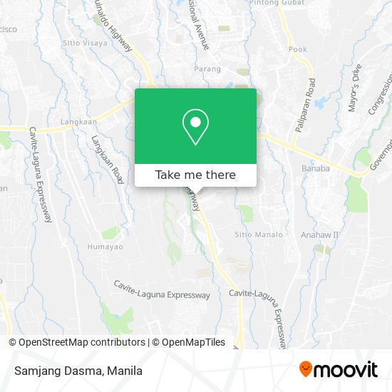 Samjang Dasma map