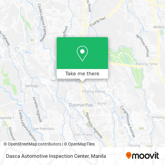 Dasca Automotive Inspection Center map