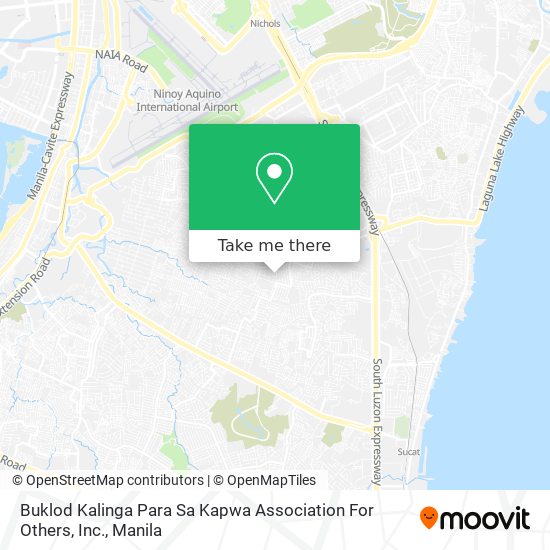 Buklod Kalinga Para Sa Kapwa Association For Others, Inc. map